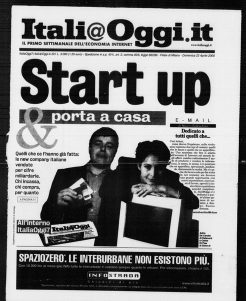 Italia oggi : quotidiano di economia finanza e politica